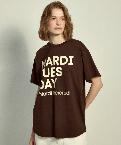 Mardi Mercredi（マルディメクルディ） tシャツ 半袖 TSHIRT DU MARDI