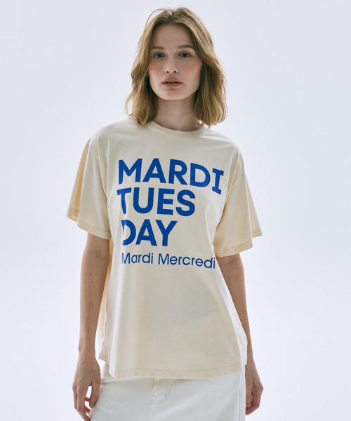 Mardi Mercredi（マルディメクルディ） tシャツ 半袖 TSHIRT DU MARDI