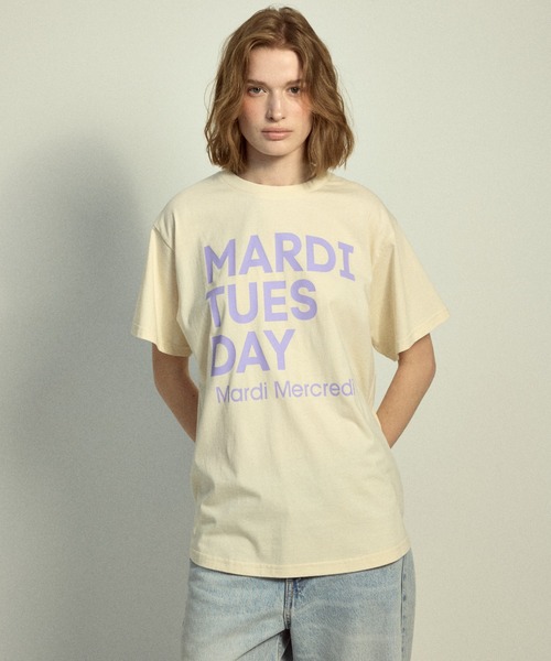 Mardi Mercredi（マルディメクルディ） tシャツ 半袖 TSHIRT DU MARDI