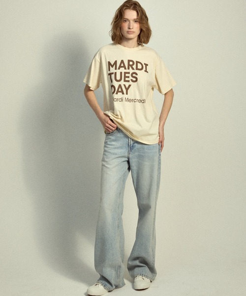 Mardi Mercredi（マルディメクルディ） tシャツ 半袖 TSHIRT DU MARDI