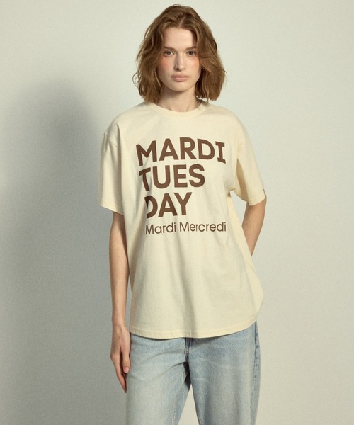 Mardi Mercredi（マルディメクルディ） tシャツ 半袖 TSHIRT DU MARDI