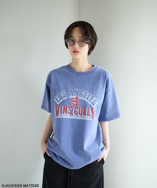 「JACKSON MATISSE」 半袖Tシャツ FREE ブルー レディース | JACKSON MATISSE