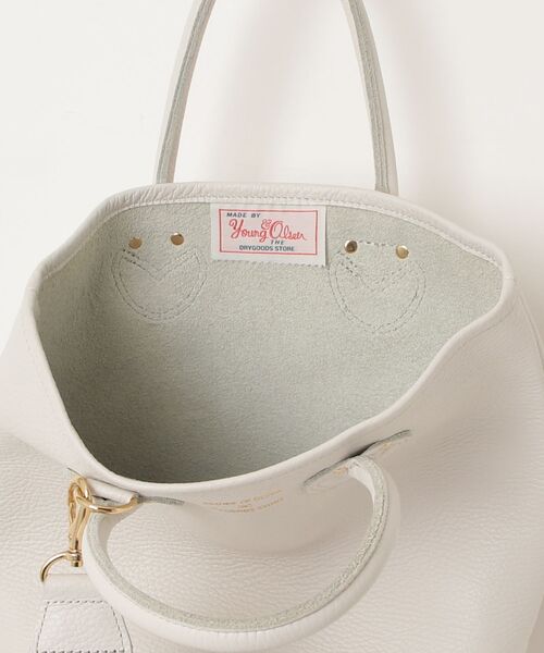 「YOUNG&OLSEN The DRYGOODS STORE」 2WAYバッグ - ホワイト レディース_画像4