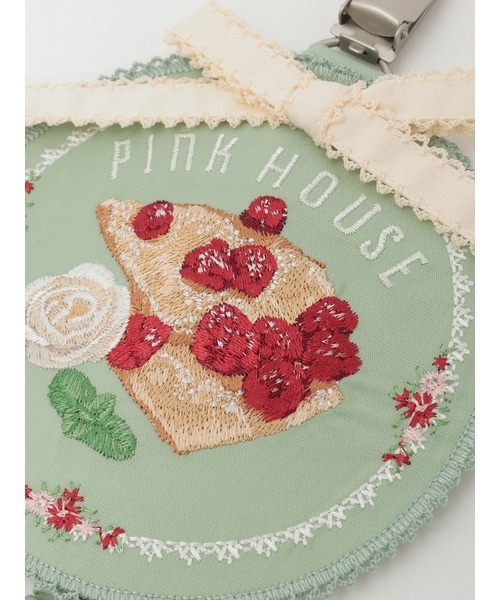 PINK HOUSE（ピンクハウス） ブローチ クレープリー刺繍ワッペン