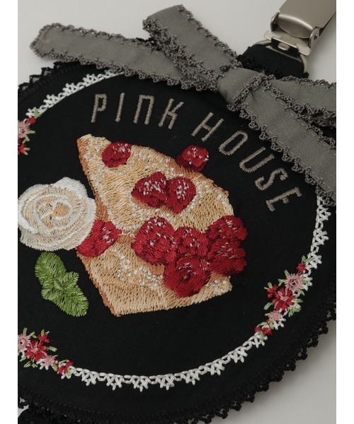 PINK HOUSE（ピンクハウス） ブローチ クレープリー刺繍ワッペン