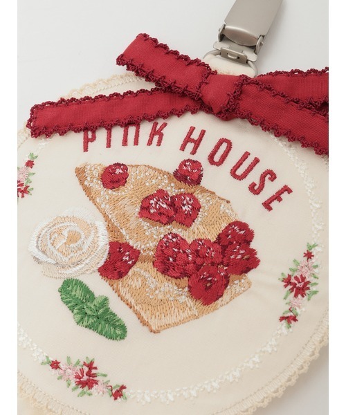 PINK HOUSE（ピンクハウス） ブローチ クレープリー刺繍ワッペン