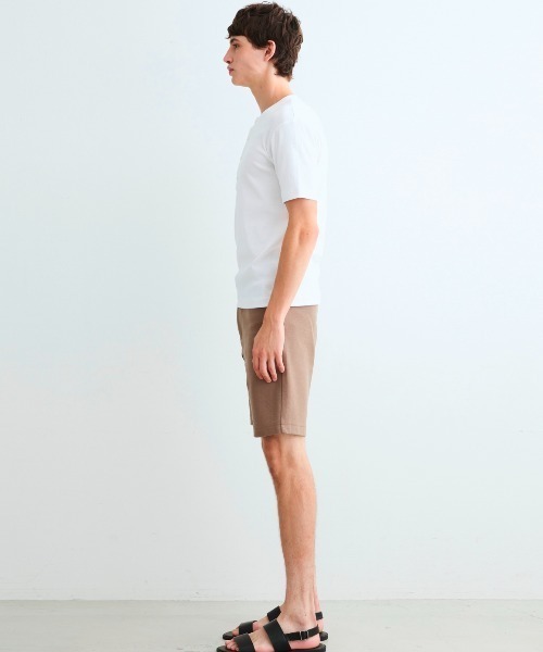 「three dots」 半袖Tシャツ SMALL ヘザーグレー メンズ_画像7