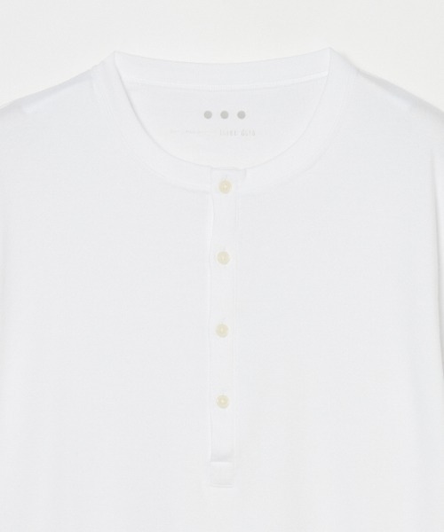「three dots」 半袖Tシャツ SMALL ヘザーグレー メンズ_画像9