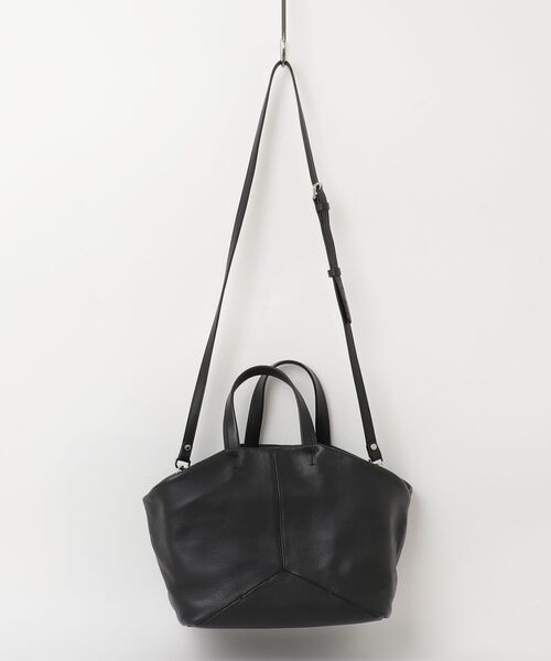 「GIANNI CHIARINI」 ワンポイント2WAYバッグ - ブラック レディース_画像2