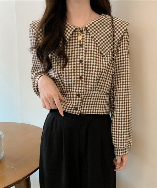 「gossip!ロサンゼルス」 長袖シャツ FREE グリーン レディース_画像3