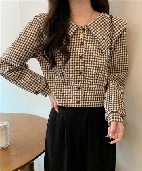 「gossip!ロサンゼルス」 長袖シャツ FREE グリーン レディース_画像5
