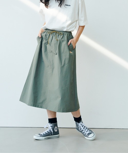 「KELTY」 スカート M グレー レディース_画像4