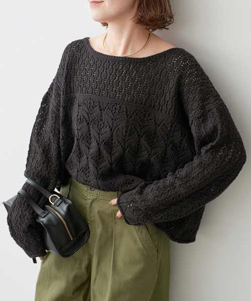 Spick＆Span（スピック アンド スパン） ニット セーター コットン混