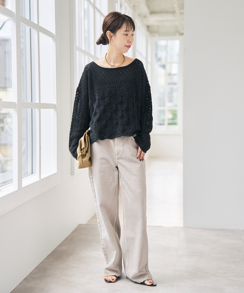 Spick＆Span（スピック アンド スパン） ニット セーター コットン混