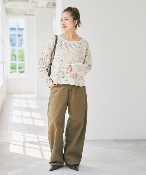 Spick＆Span（スピック アンド スパン） ニット セーター コットン混