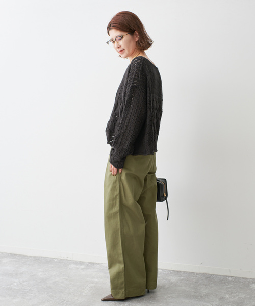 Spick＆Span（スピック アンド スパン） ニット セーター コットン混