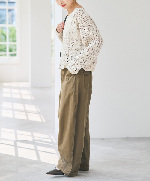 Spick＆Span（スピック アンド スパン） ニット セーター コットン混