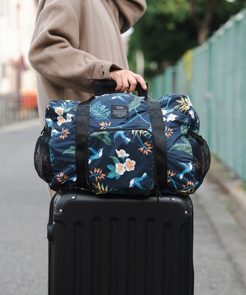 KiU（キウ） ボストンバッグ 軽量パッカブルトラベルバッグ（30L