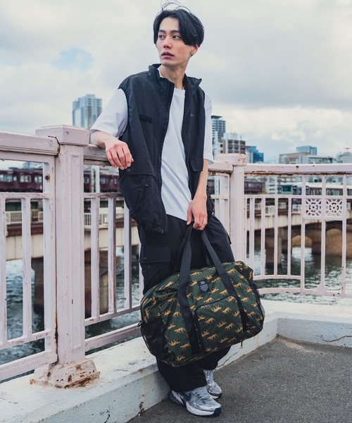 KiU（キウ） ボストンバッグ 軽量パッカブルトラベルバッグ（30L