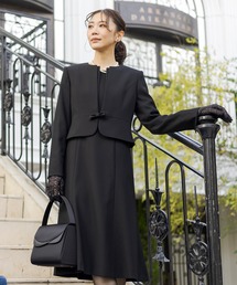 CARETTE セットアップ 「喪服・礼服」洗えるブラック前
