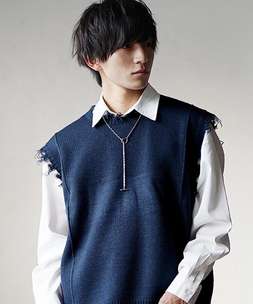 MinoriTY（マイノリティ） ベスト ジレ 「MinoriTY」ヴィンテージ