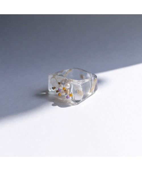 TONE 指輪 リング 「mamo」clear ring(MA) レディース