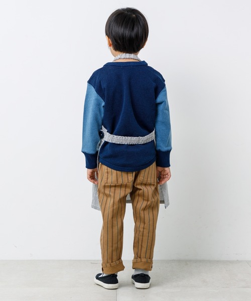MAKE YOUR DAY エプロン 三角巾付き親子エプロンキッズサイズ