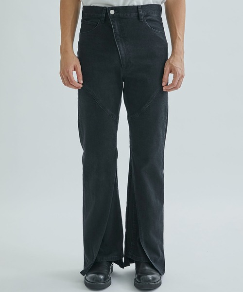 MUKAI（ムカイ） ジーンズ 「MUKAI」LAYERED SLIM DENIM PANTS メンズ 