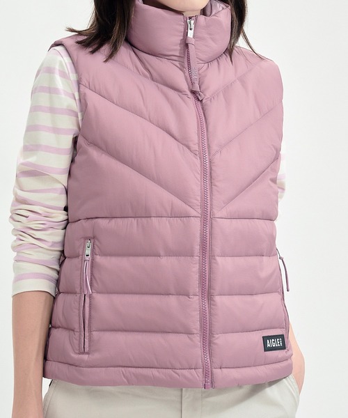 AIGLE ダウンベスト AIGLE ダウンベスト ベスト 撥水 キルティンナイロン