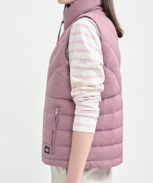 AIGLE ダウンベスト AIGLE ダウンベスト ベスト 撥水 キルティンナイロン