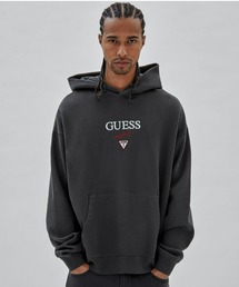 GUESS パーカー Originals Baker Logo Hoodie メンズ : ZOZOTOWN