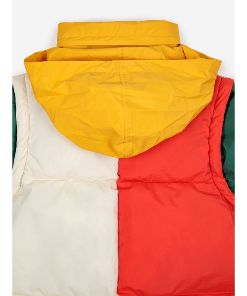 BOBO CHOSES コート アウター Color Block padded anorak キッズ