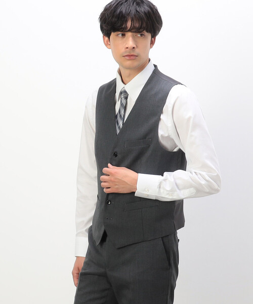 COMME CA ISM ブラック スーツベスト 150cm BOY(110-130) 2024.01.29｜COMME CA ISM（コムサイズム）｜【夏