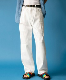 Johnbull（ジョンブル） ジーンズ 10オンスホワイトデニムハード 