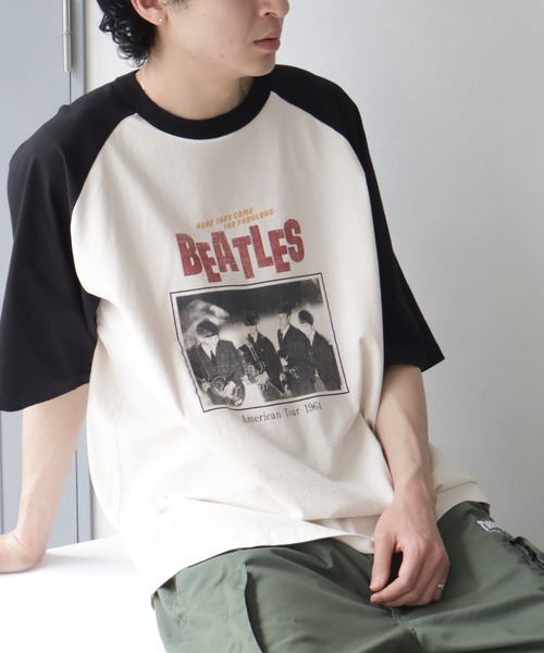 【希少】THE BEATLES ビートルズ ヴィンテージ Tシャツ The Beatles tシャツ 「THE BEATLES/ザ ビートルズ」ヴィンテージ