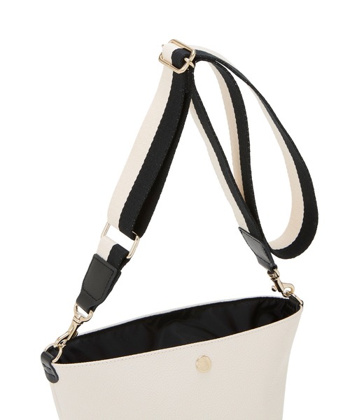 【Breath TOPKAPI】スコッチグレインバイカラー ショルダーバッグ Breath TOPKAPI】SCOTCH GRAIN スコッチグレイン バイカラー
