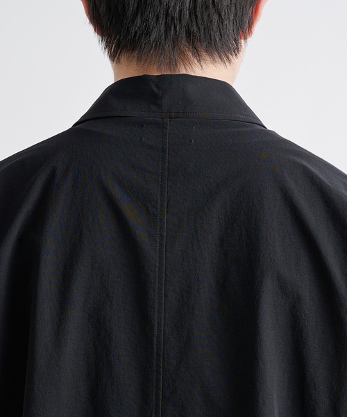 ATON シャツ 「ATON/エイトン」別注 STRETCH WOOLY NYLON S/S