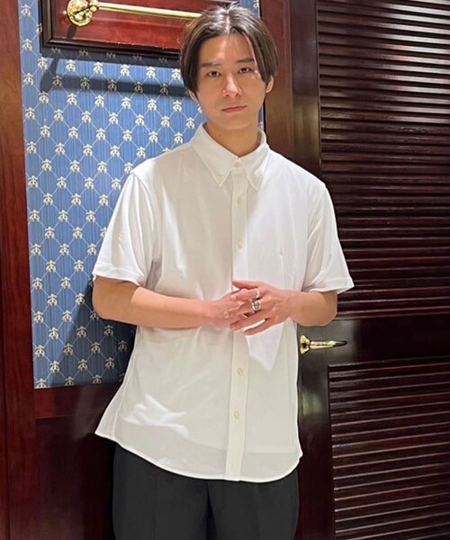 BROOKS BROTHERS シャツ オンラインストア限定ポリエステル GF