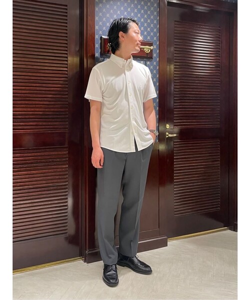 BROOKS BROTHERS シャツ オンラインストア限定ポリエステル GF