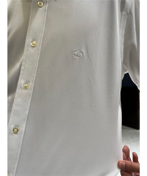 BROOKS BROTHERS シャツ オンラインストア限定ポリエステル GF