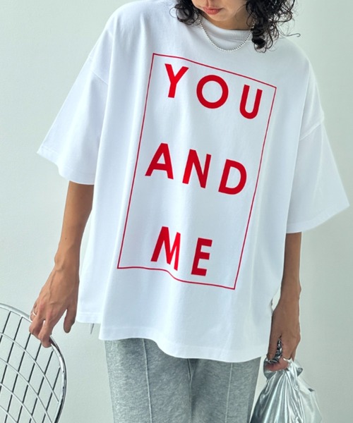 y/m tシャツ YOU AND ME Tシャツ レディース メンズ : ZOZOTOWN