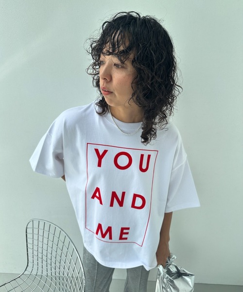y/m tシャツ YOU AND ME Tシャツ レディース メンズ : ZOZOTOWN