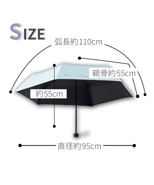 通販生活 現行品 折りたたみ日傘 日陰だまり 墨黒 通販生活®日蔭だまり｜【公式】カタログハウスの通販サイト