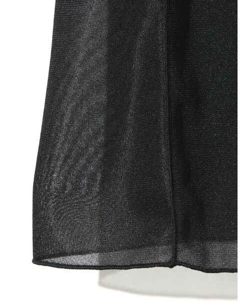 MIDIUMISOLID tシャツ for Ladies クルーネックシアープル