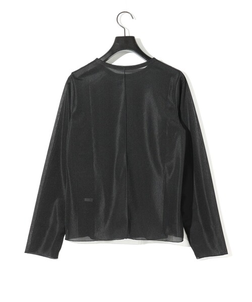 MIDIUMISOLID tシャツ for Ladies クルーネックシアープル