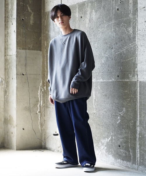 NEVER） Acquiesce tシャツ ミラノリブドルマンニットドルマン