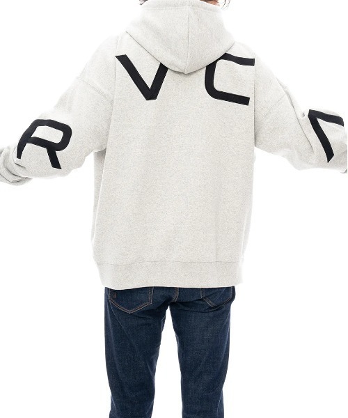 RVCA パーカー メンズ FAKE ZIP HD 「2024年秋冬モデル」/ルーカ