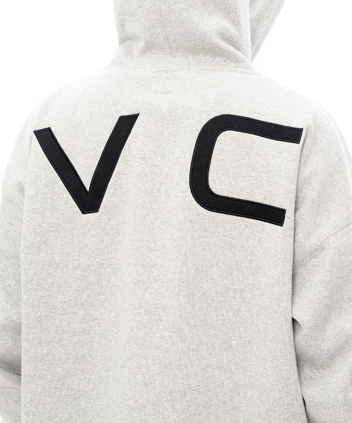 RVCA パーカー メンズ FAKE ZIP HD 「2024年秋冬モデル」/ルーカ