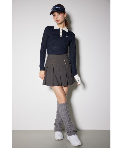 rienda（リエンダ） スカート 「RIENDA GOLF」コルセットプリーツ