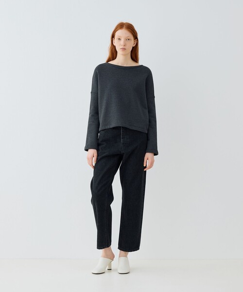超安い GALERIE ブラックデニム デニムパンツ デニム ジーンズ VIE パンツ